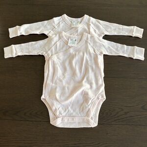 Uniqlo Pink Baby Onsies (3-6M) 🤍Buy 1, Get 1 Free🤍